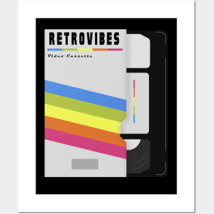 VHS retro vibes Posters and Art